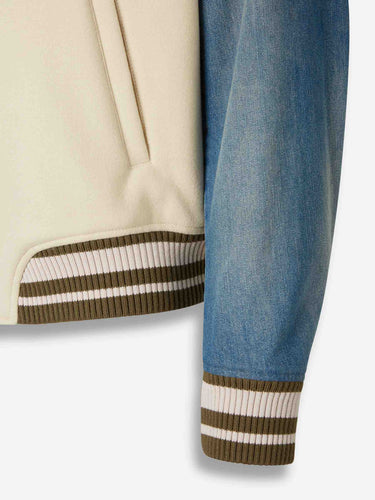 Off-White Hombre Barcelona Chaqueta Bomber Gothic color Crema sku 512-002599 01 - Foto 5