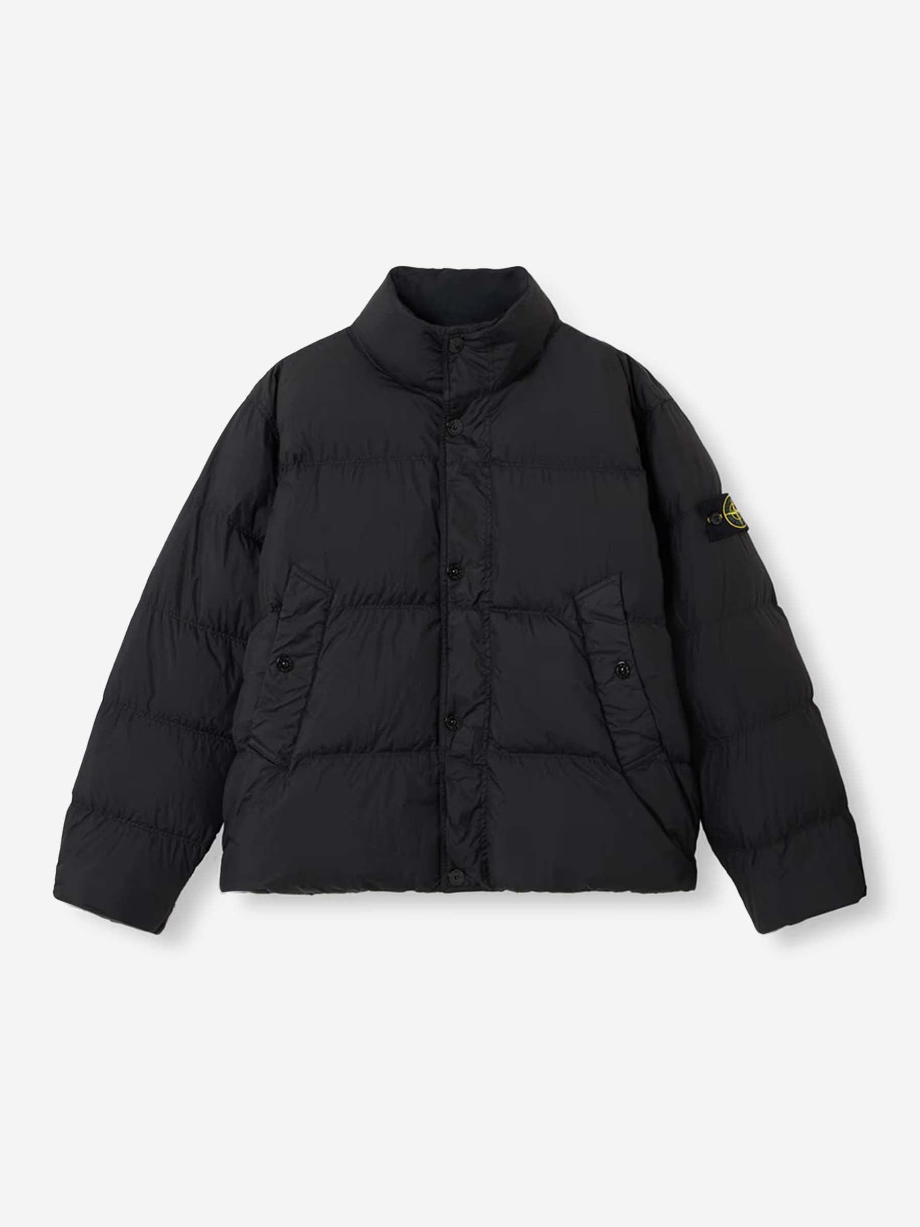 Stone Island Hombre Barcelona Plumífero Crinkle Reps color Negro sku 512-002603 01 - Foto 1