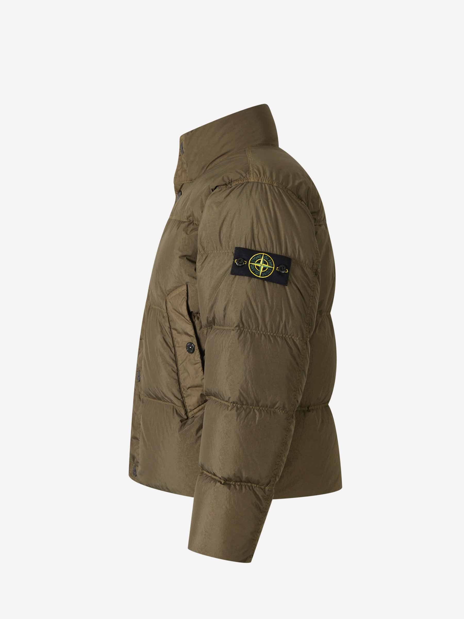 Stone Island Hombre Barcelona Plumífero Técnico color Verde Militar sku 512-002603 02 - Foto 2