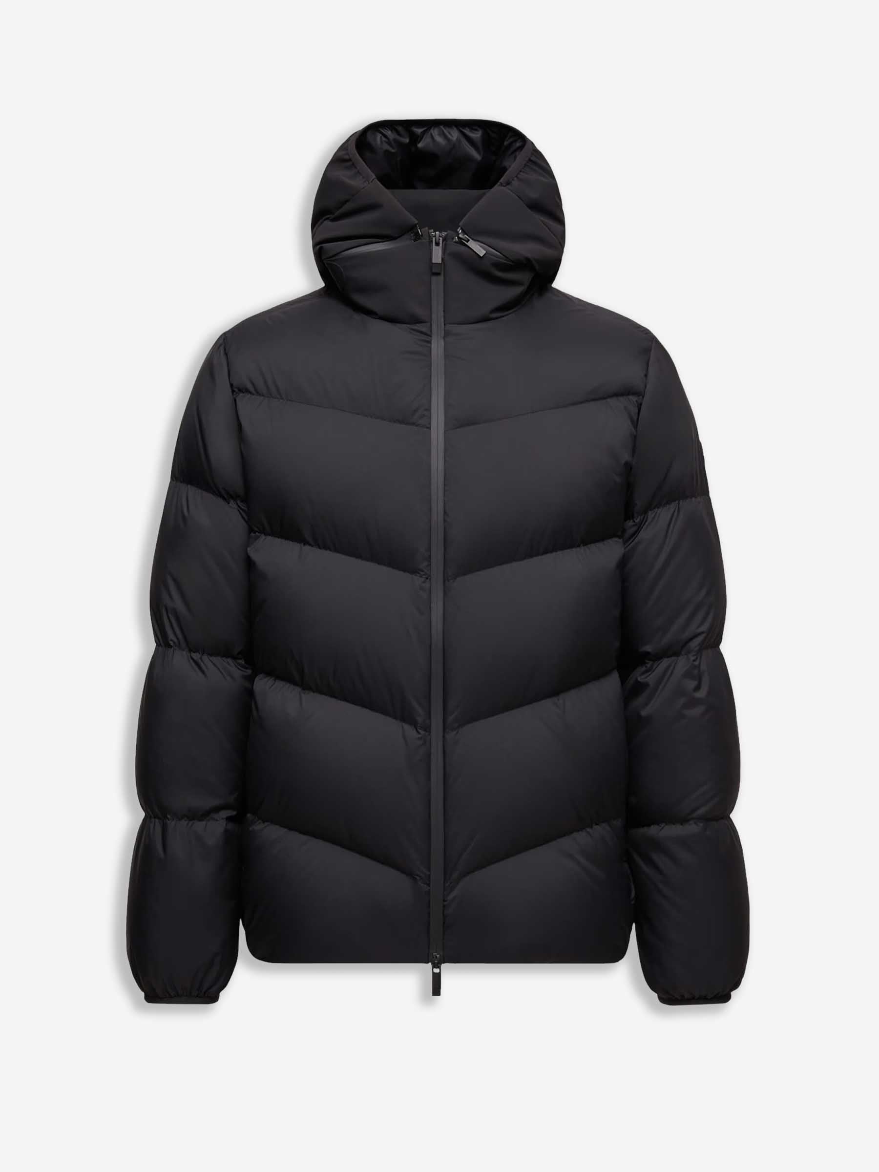 Moncler Hombre Barcelona Plumífero Capucha Forez color Negro sku 512-002621 02 - Foto 1