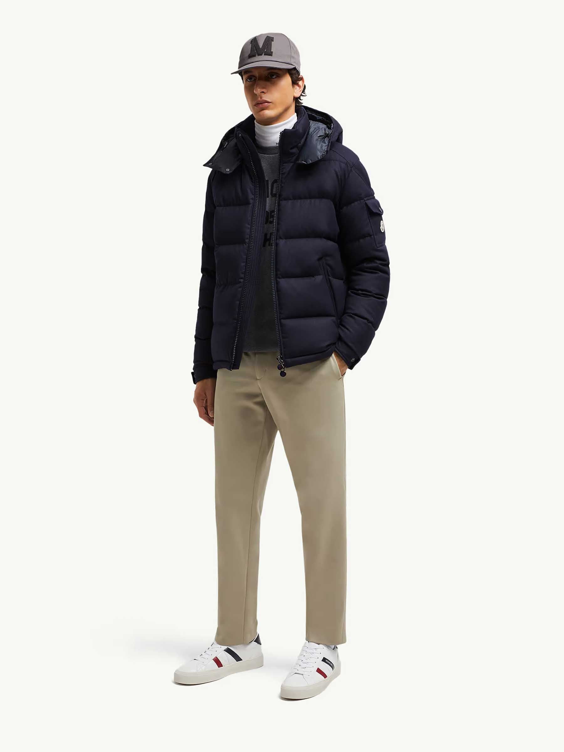 Moncler Hombre Barcelona Plumífero Corto Montgenevre color Azul Noche sku 512-002624 01 - Foto 2