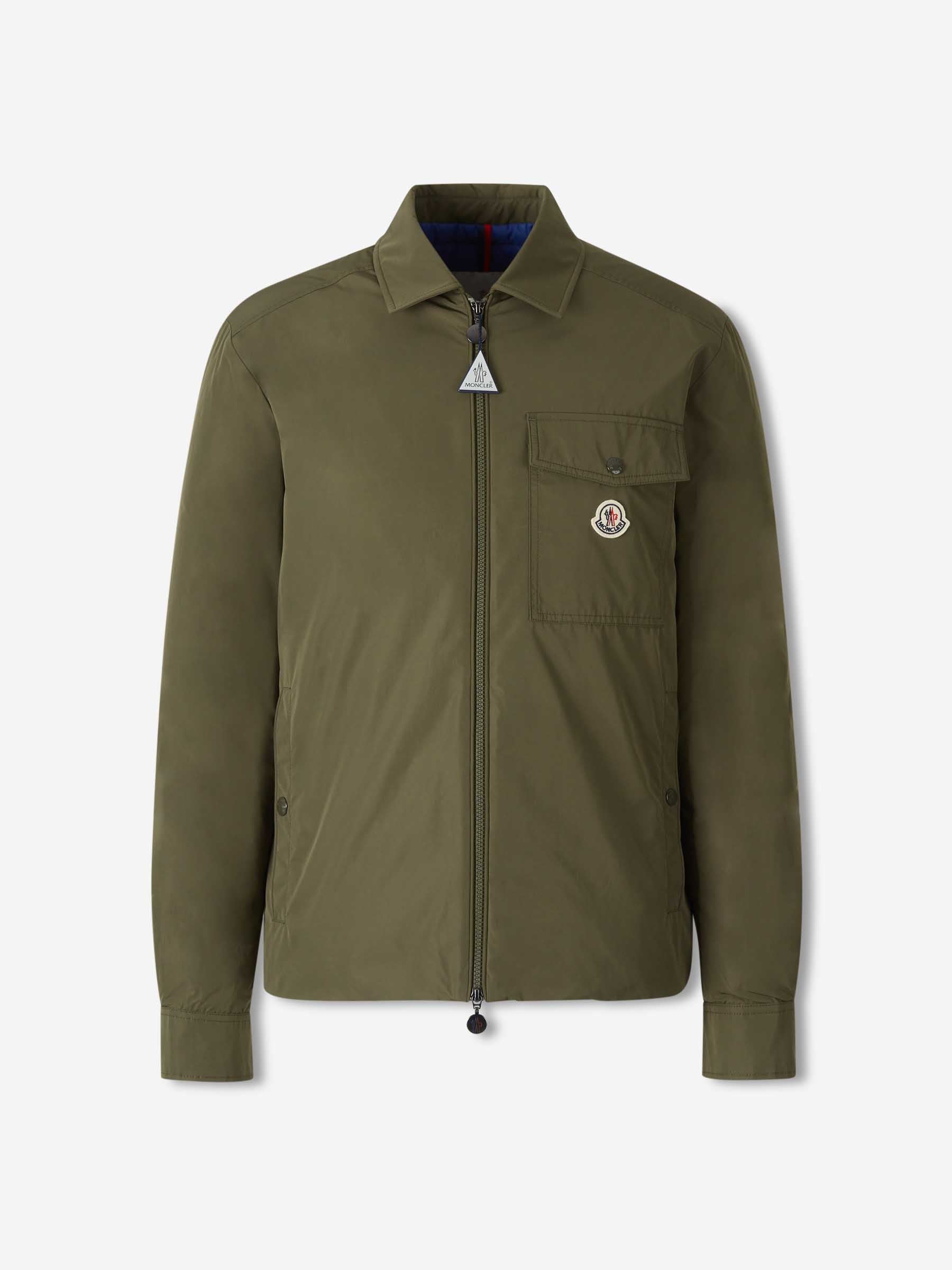Moncler Hombre Barcelona Chaqueta Acolchada Vigeon color Verde Militar sku 512-002625 01 - Foto 1