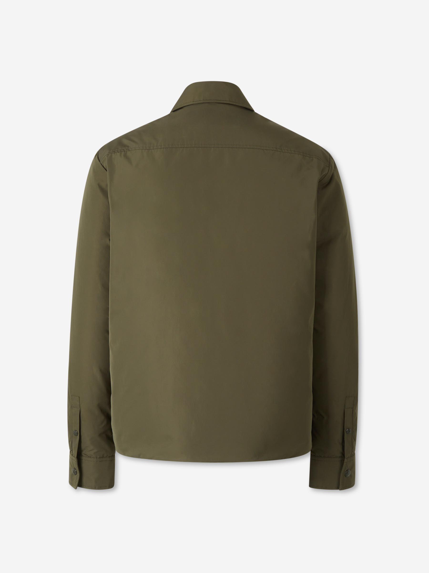 Moncler Hombre Barcelona Chaqueta Acolchada Vigeon color Verde Militar sku 512-002625 01 - Foto 2