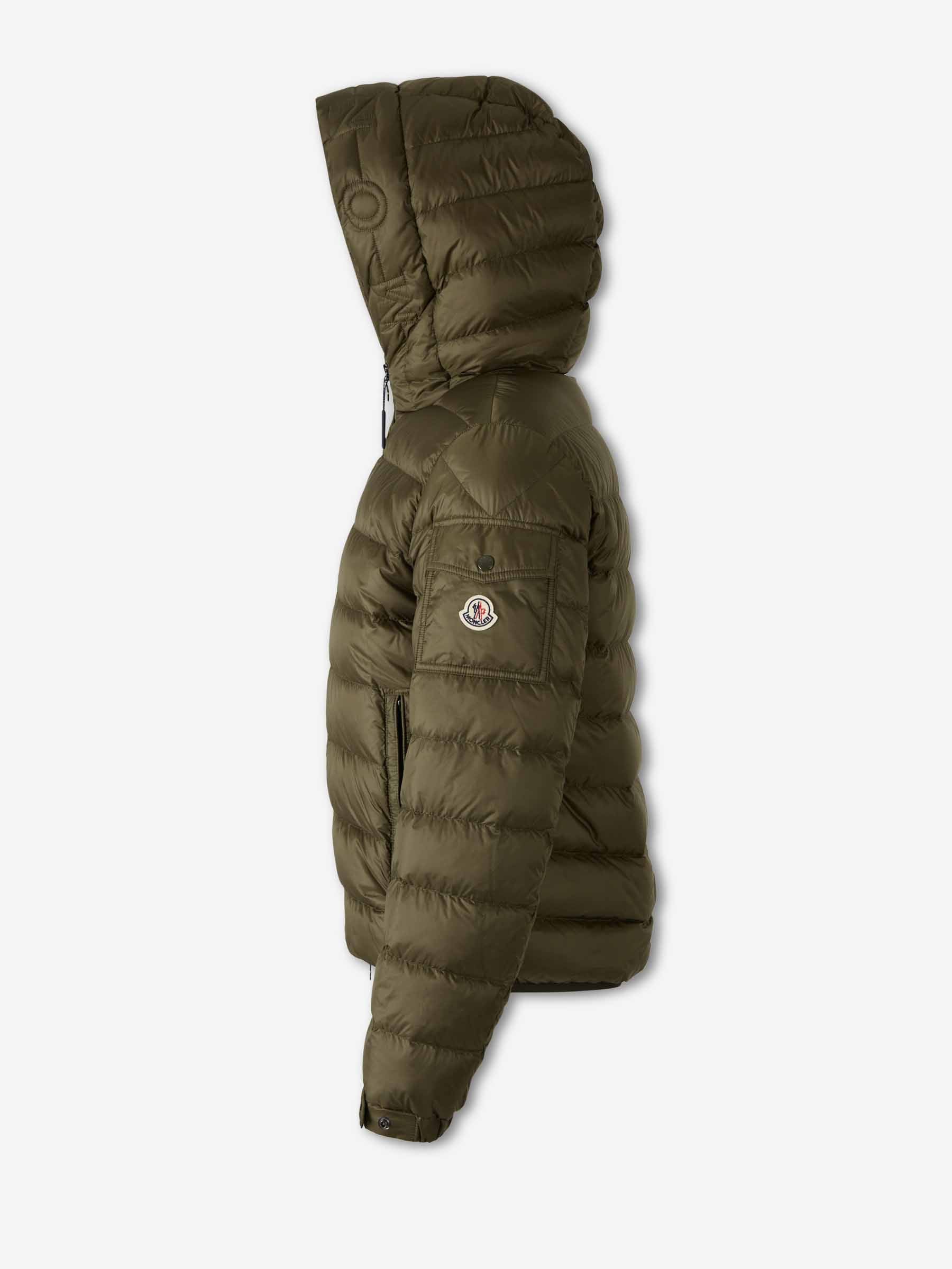 Moncler Hombre Barcelona Plumífero Corto Najan color Verde Militar sku 512-002626 02 - Foto 2