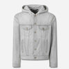 Palm Angels Hombre Barcelona Chaqueta Denim Capucha color Gris sku 512-002632 01 - Foto 1
