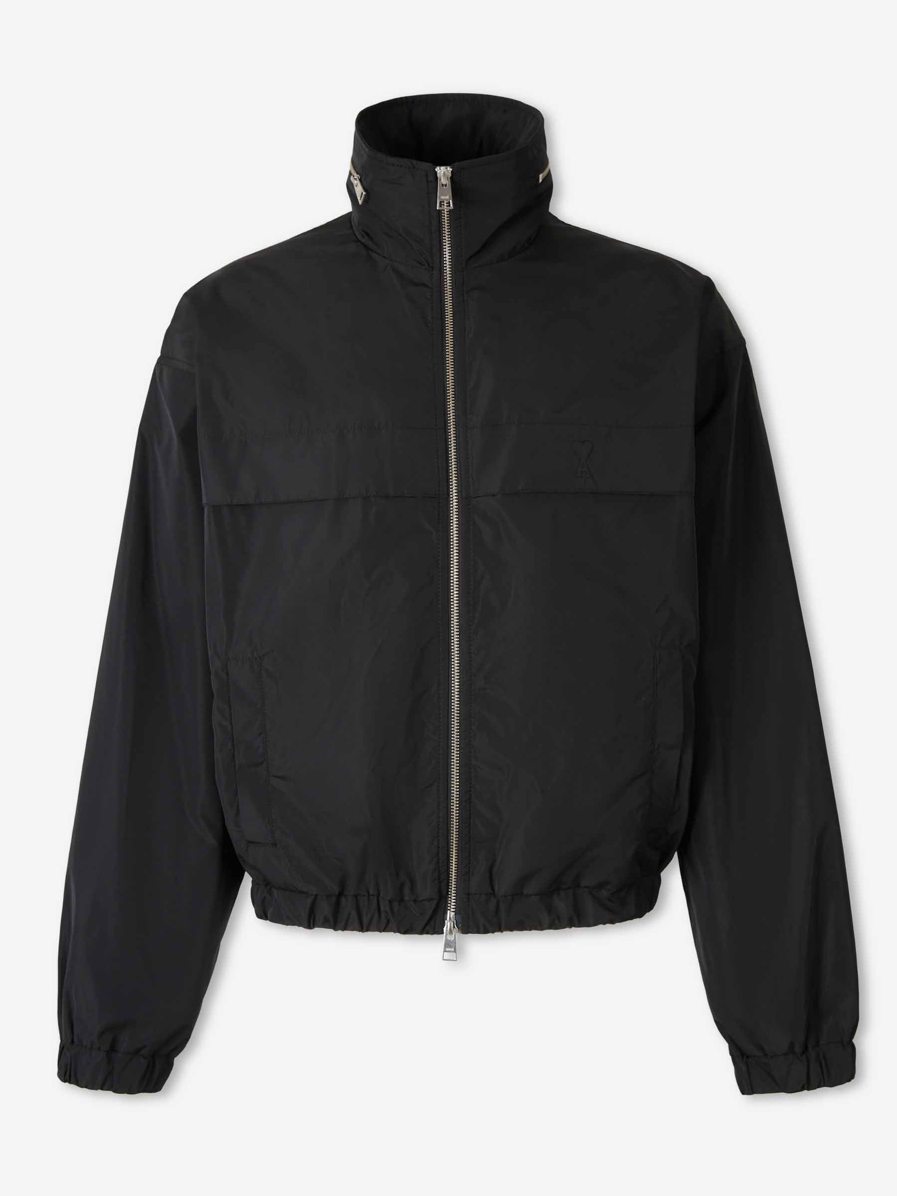 Ami Paris Hombre Barcelona Chaqueta Técnica Logo color Negro sku 512-002635 01 - Foto 1