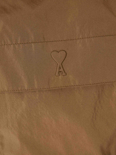 Ami Paris Hombre Barcelona Chaqueta Técnica Logo color Camel sku 512-002635 02 - Foto 4