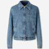 Ami Paris Hombre Barcelona Chaqueta Denim Cremallera color Azul Denim sku 512-002636 01 - Foto 1