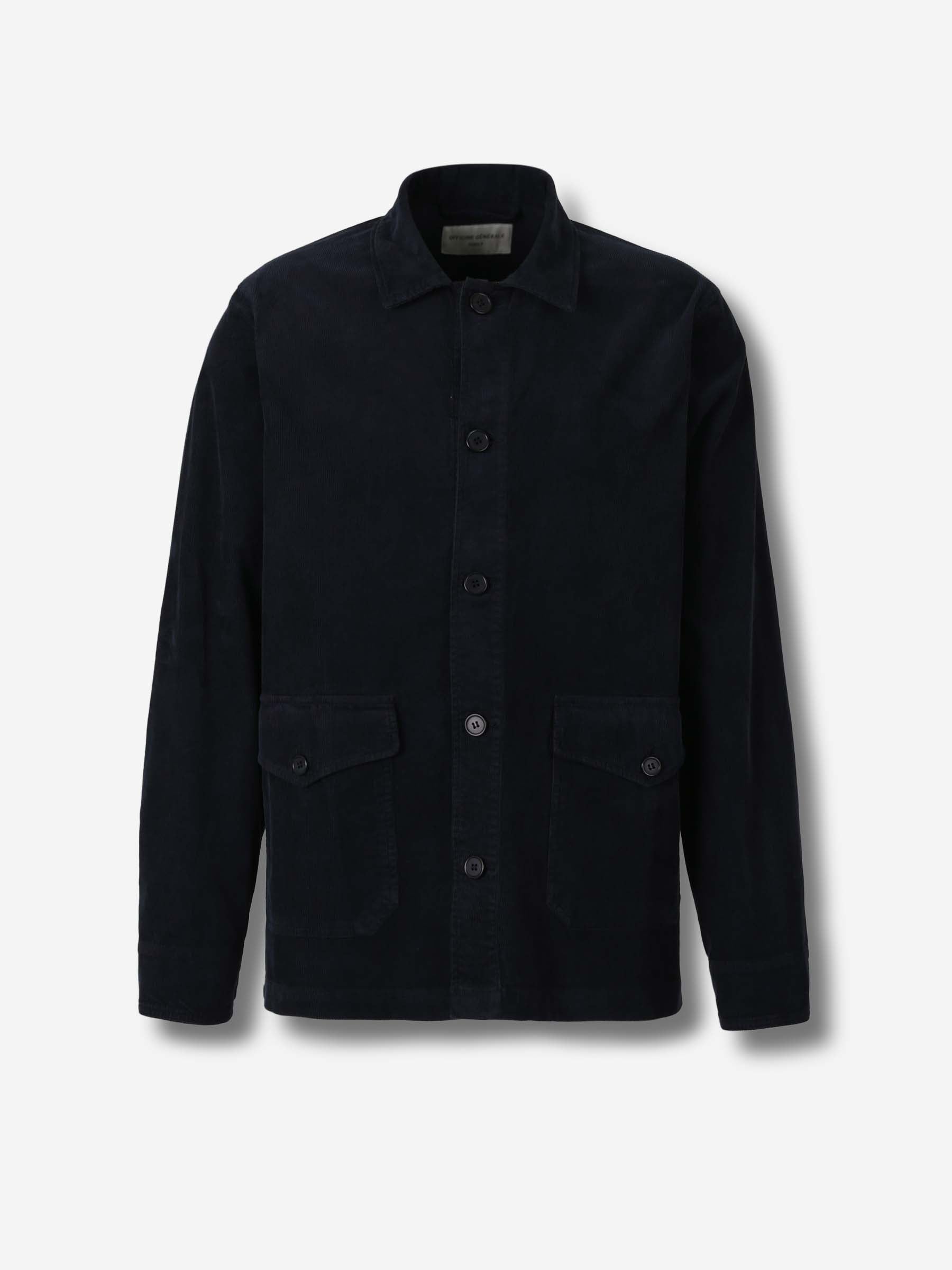 Officine Générale Hombre Barcelona Chaqueta Ezel Pana color Azul Marino sku 512-002640 01 - Foto 1