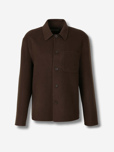 Officine Générale Hombre Barcelona Sobrecamisa Hamilton color Marrón Oscuro sku 512-002641 01 - Foto 1