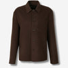 Officine Générale Hombre Barcelona Sobrecamisa Hamilton color Marrón Oscuro sku 512-002641 01 - Foto 1