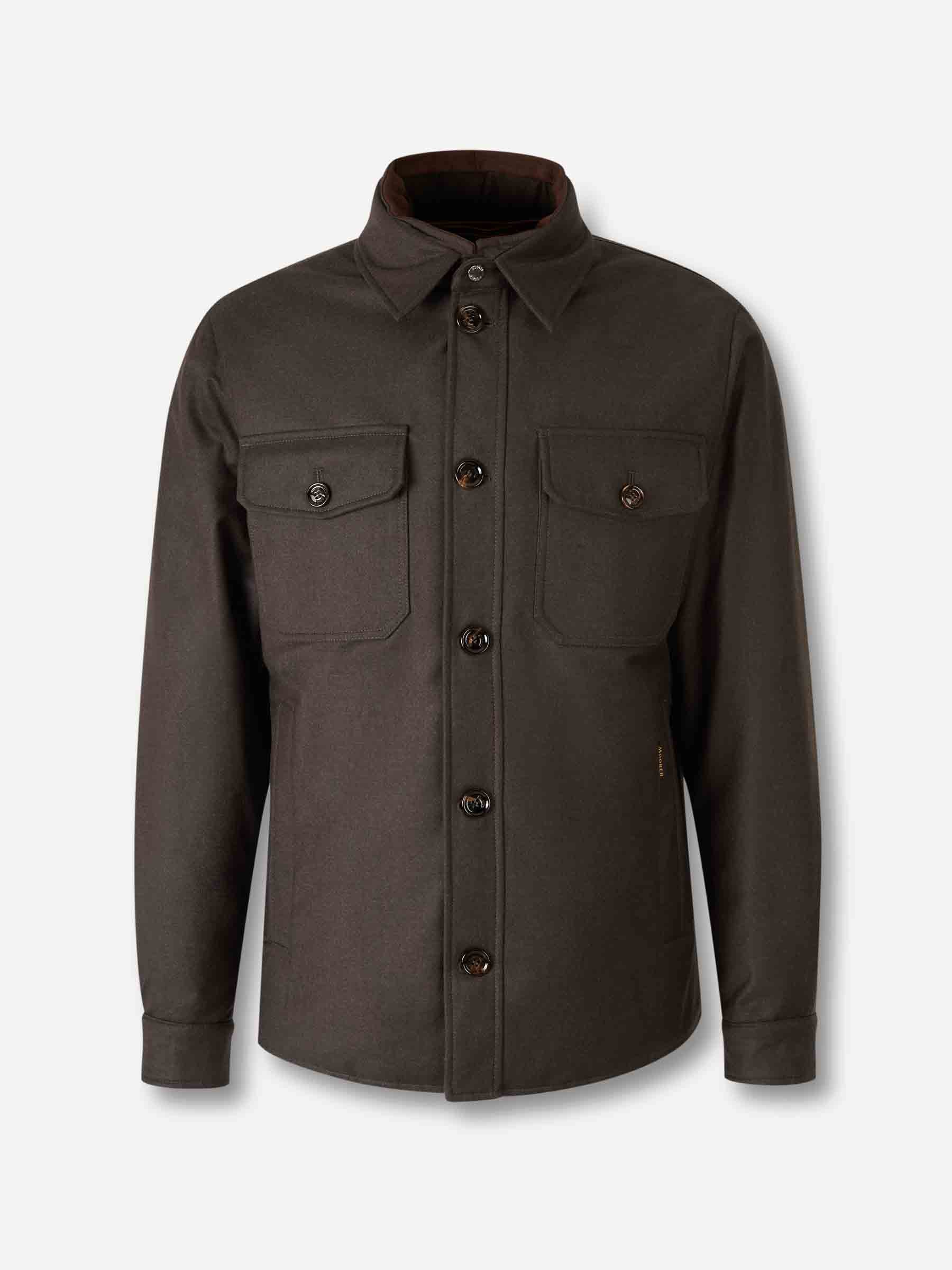 Moorer Hombre Barcelona Chaqueta Técnica Duino color Marrón Oscuro sku 512-002646 01 - Foto 1