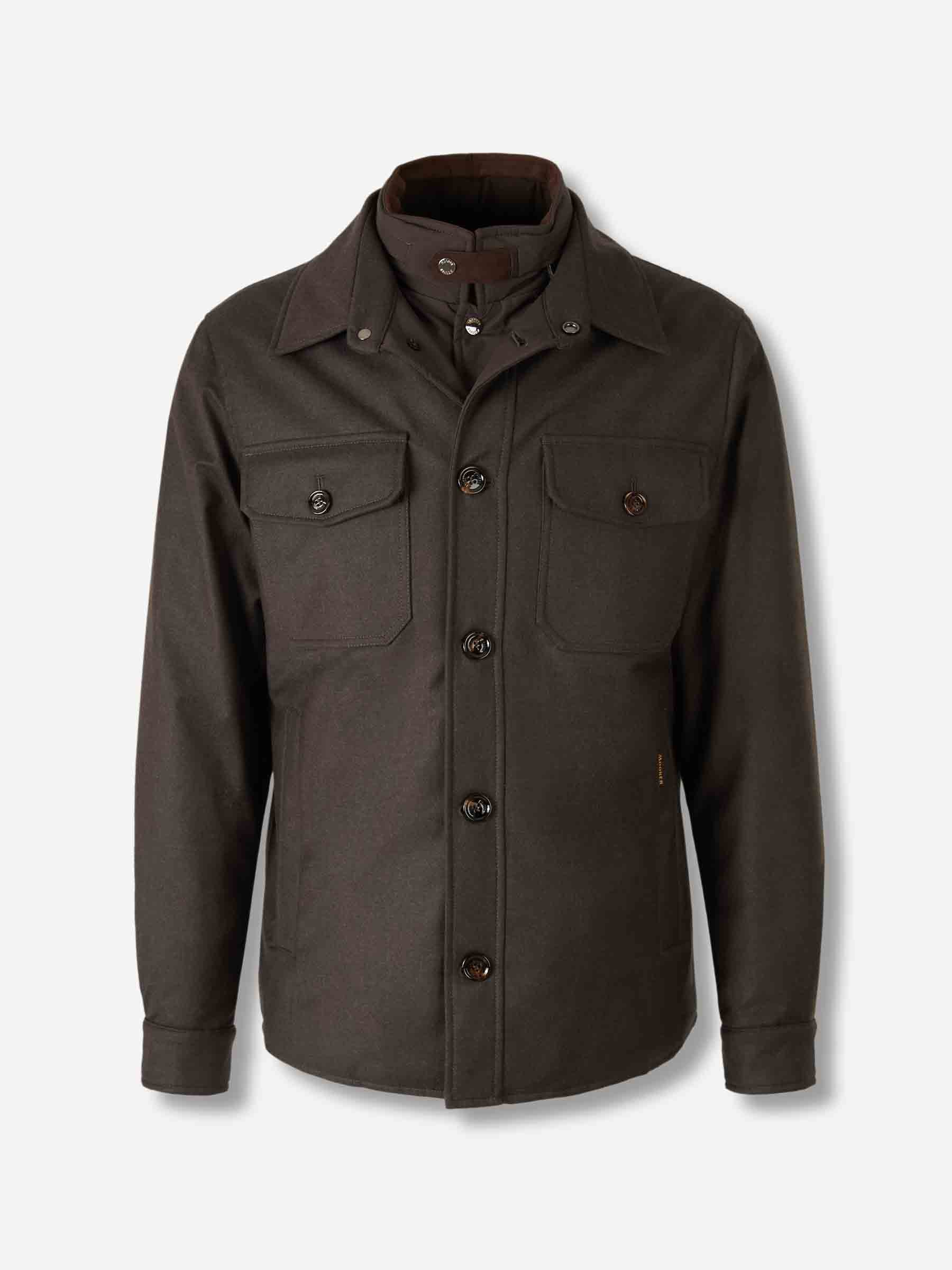 Moorer Hombre Barcelona Chaqueta Técnica Duino color Marrón Oscuro sku 512-002646 01 - Foto 2