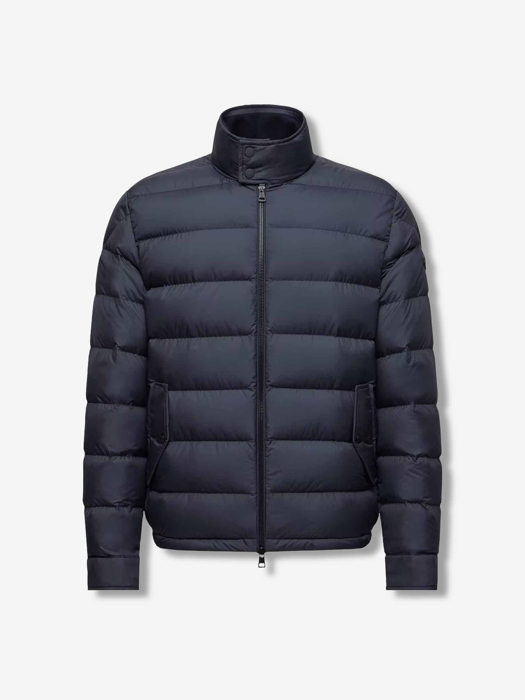Moncler Hombre Barcelona Plumífero Corto Phrier color Azul Noche sku 512-002650 02 - Foto 1