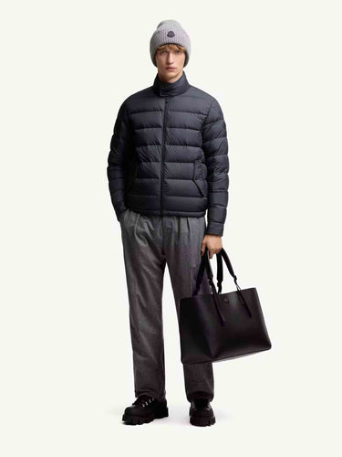 Moncler Hombre Barcelona Plumífero Corto Phrier color Azul Noche sku 512-002650 02 - Foto 2
