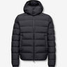 Moncler Hombre Barcelona Plumífero corto con capucha Montbrocq color Azul Marino sku 512-002651 01 - Foto 1