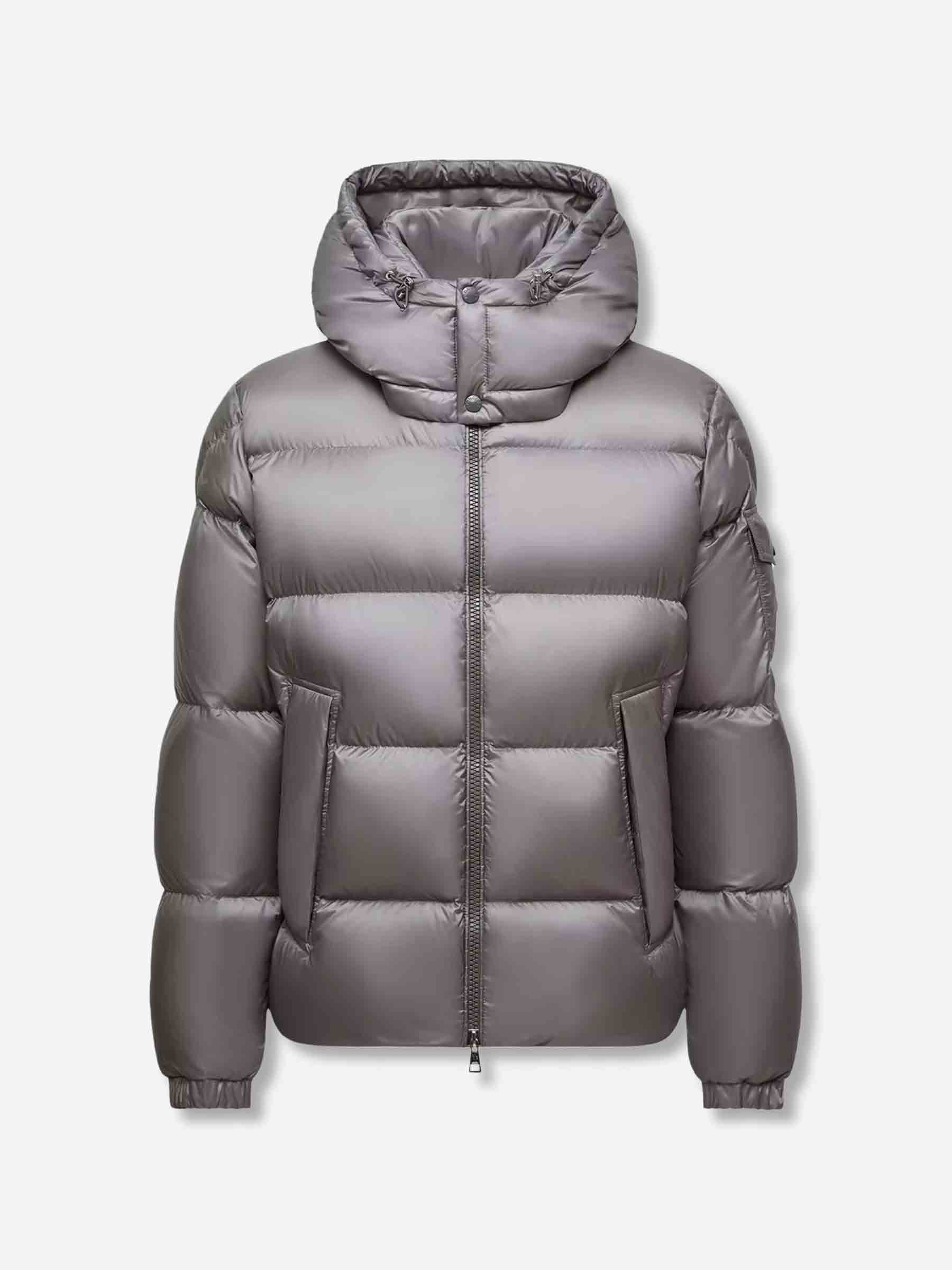 Moncler Hombre Barcelona Plumífero Corto Couyere color Gris sku 512-002655 01 - Foto 1