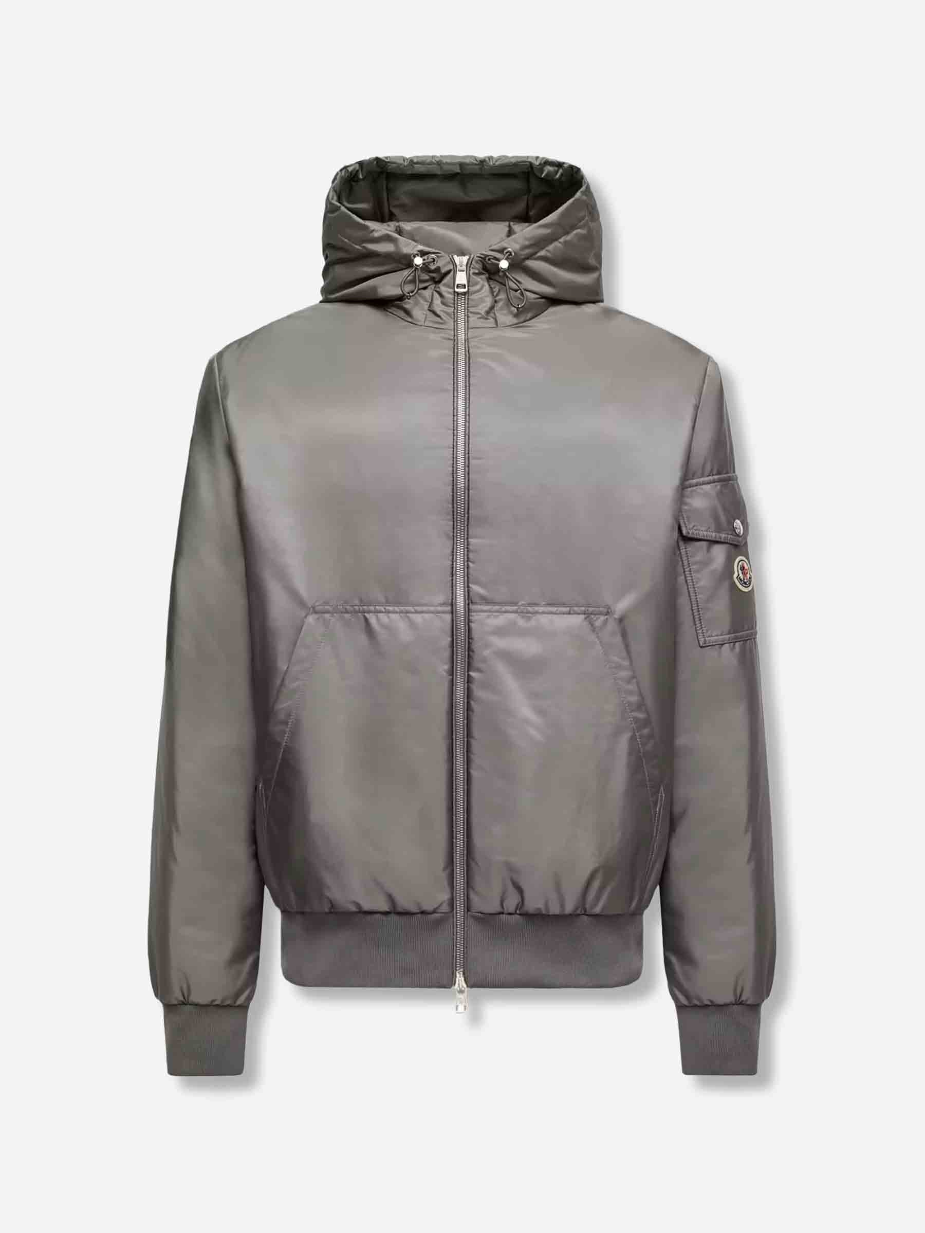 Moncler Hombre Barcelona Plumífero Corto Poiliot color Gris sku 512-002656 01 - Foto 1