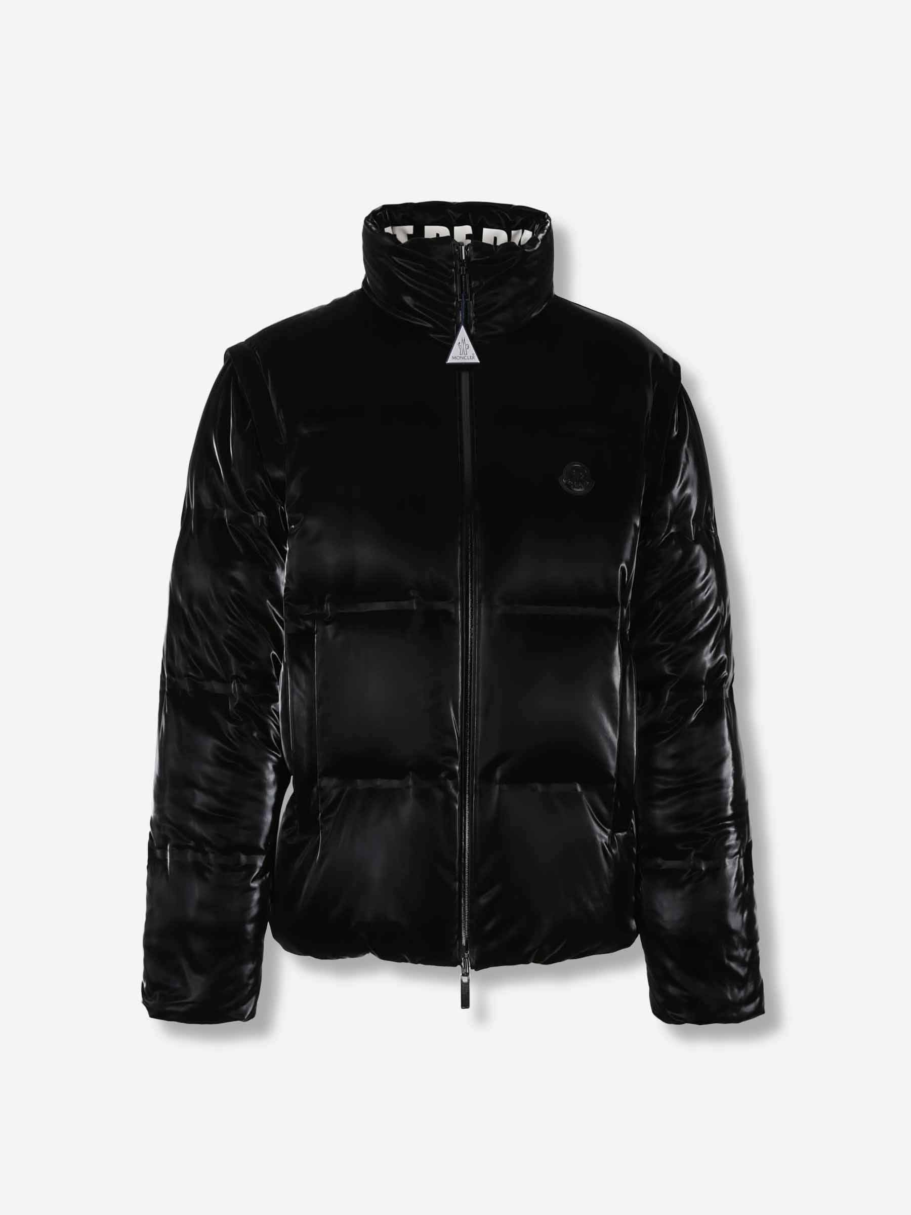 Moncler Genius Asap Rocky Hombre Barcelona Plumífero Corto Throttle color Rojo sku 512-002658 02 - Foto 1