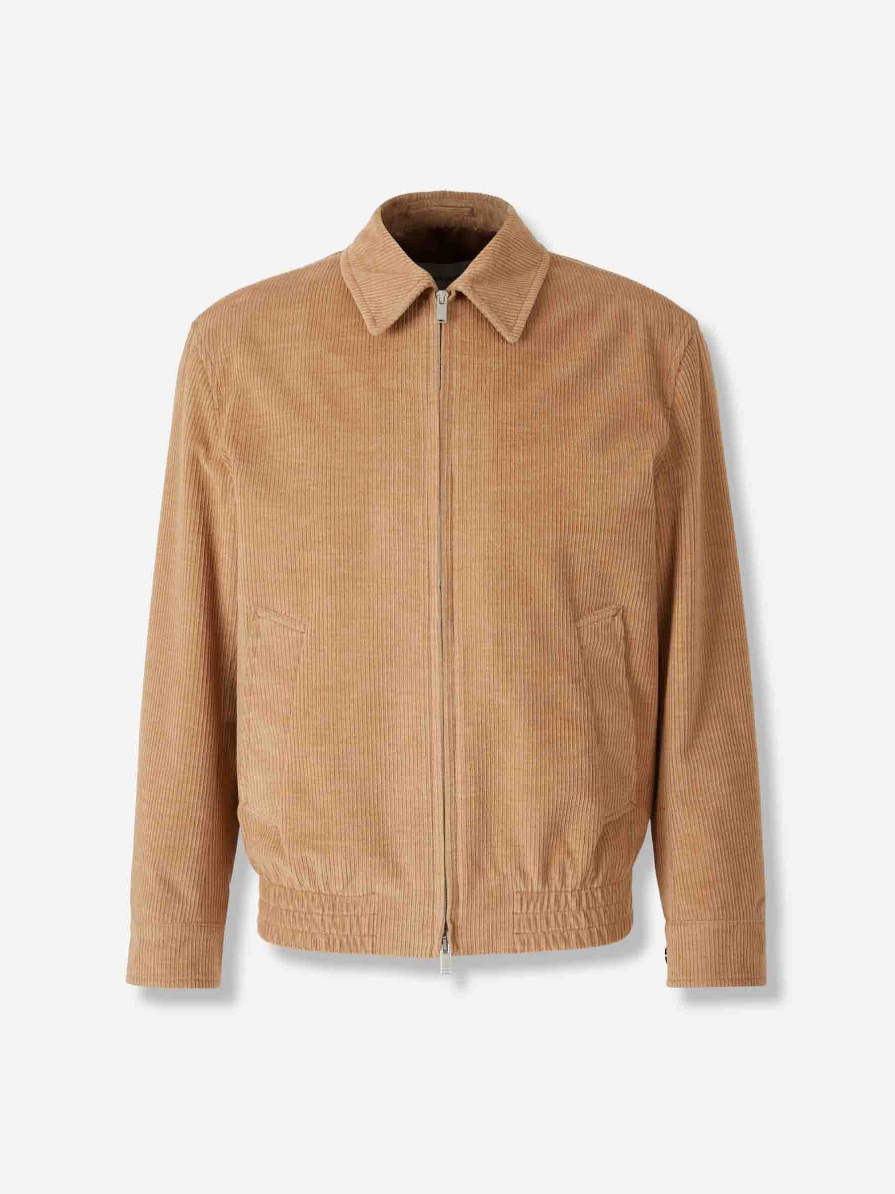 Lardini Hombre Barcelona Chaqueta Pana Cremallera color Camel sku 512-002660 01 - Foto 1