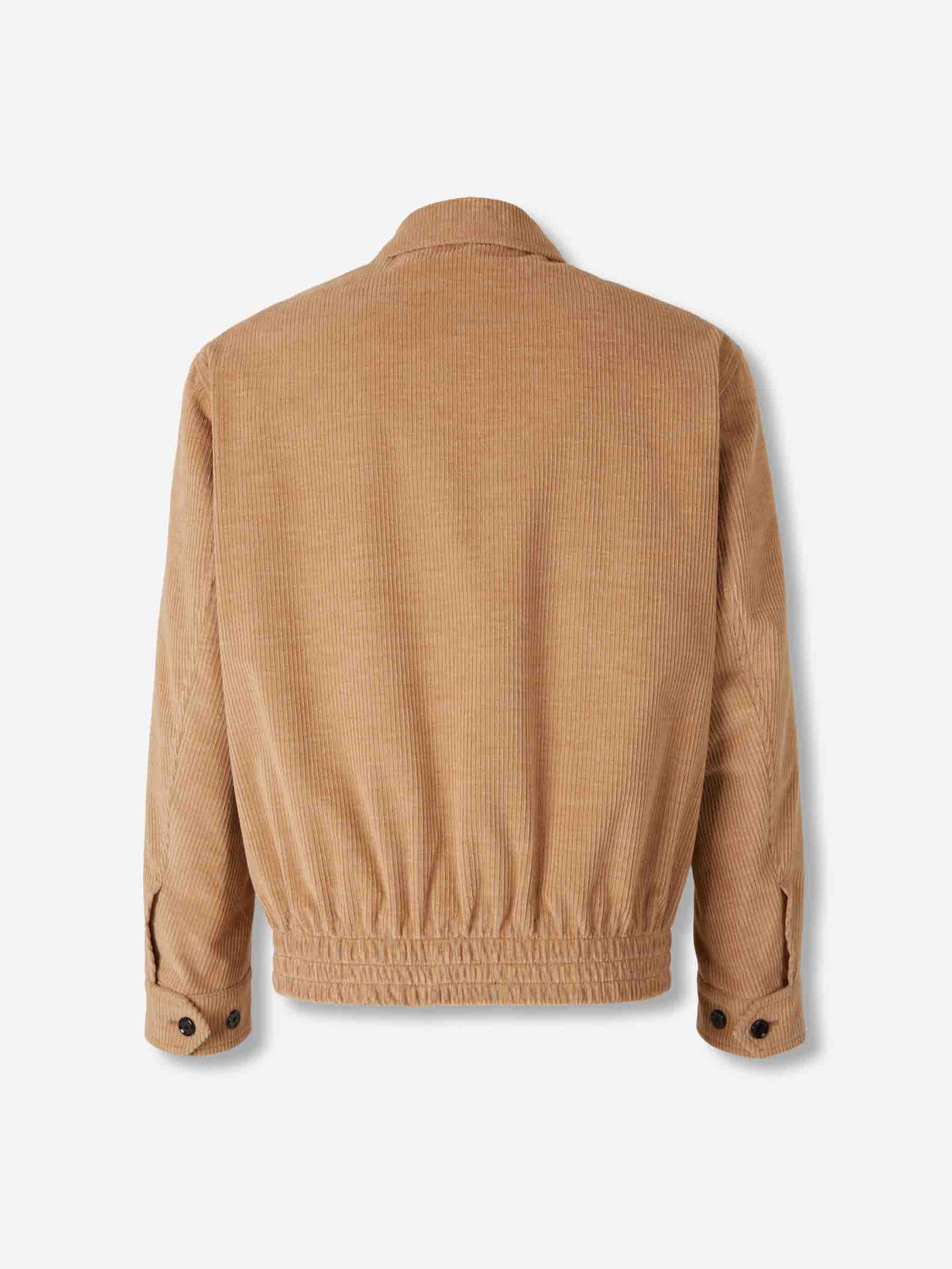 Lardini Hombre Barcelona Chaqueta Pana Cremallera color Camel sku 512-002660 01 - Foto 2