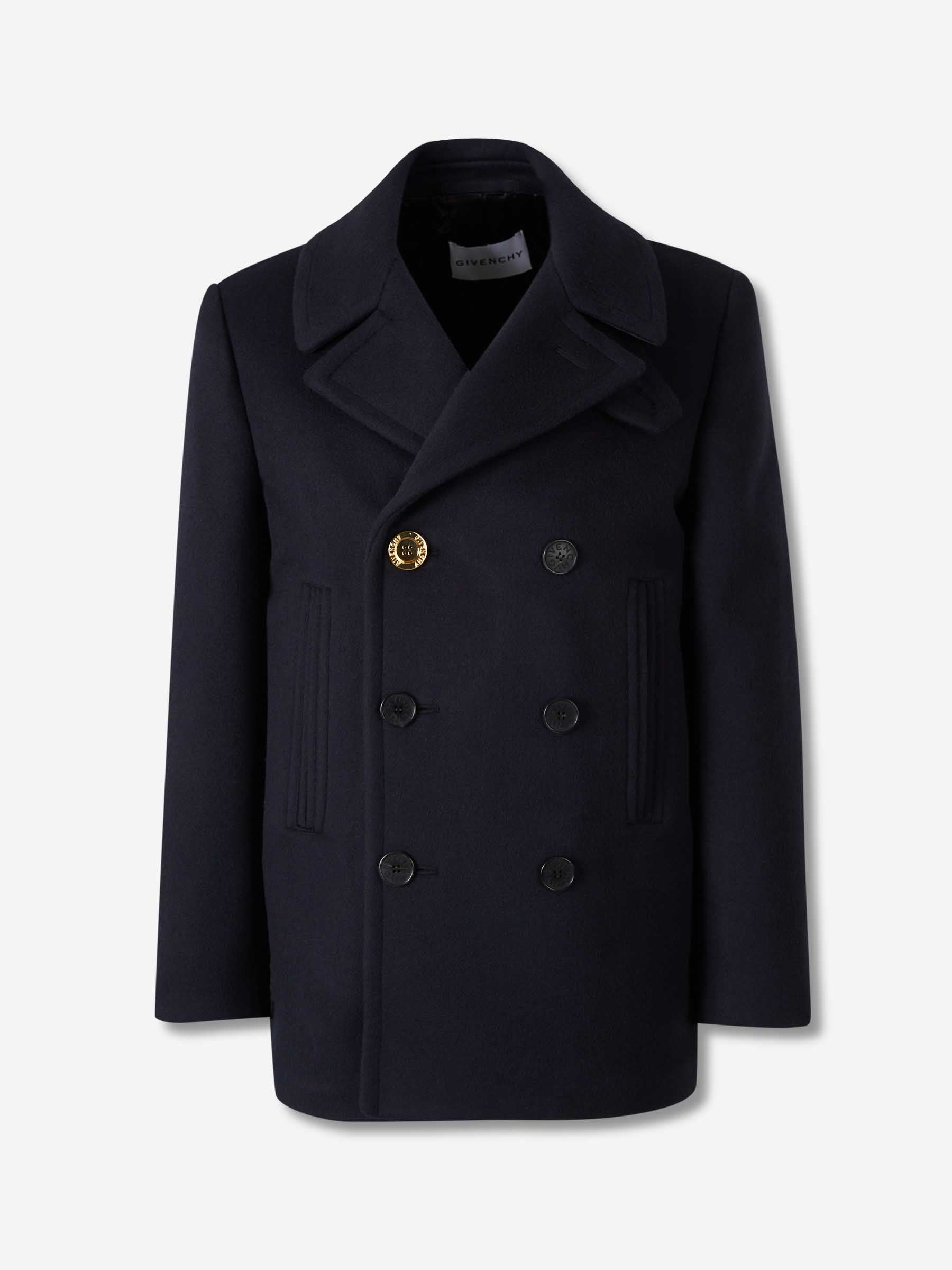 Givenchy Hombre Barcelona Abrigo Caban Lana color Negro sku 512-002663 01 - Foto 1