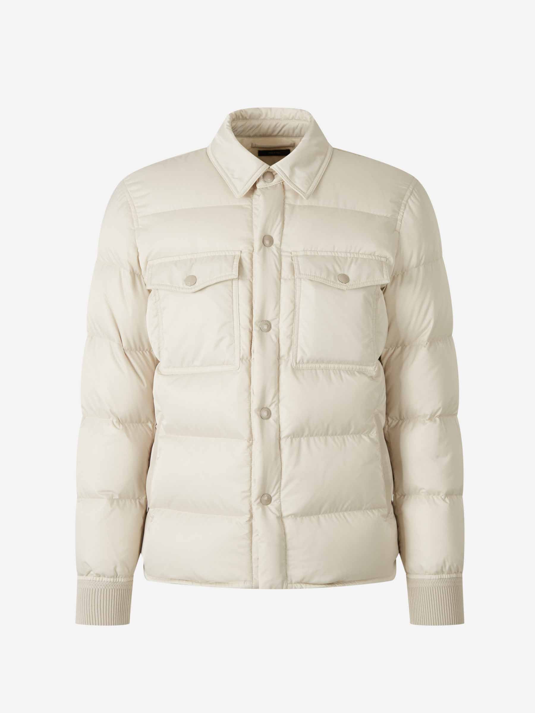 Tom Ford Hombre Barcelona Plumífero Técnico Satén color Marfil sku 512-002667 01 - Foto 1