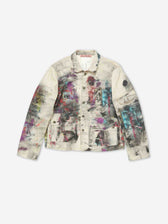 Acne Studios Hombre Barcelona Chaqueta Denim Pintada color Azul Denim sku 512-002671 01 - Foto 1