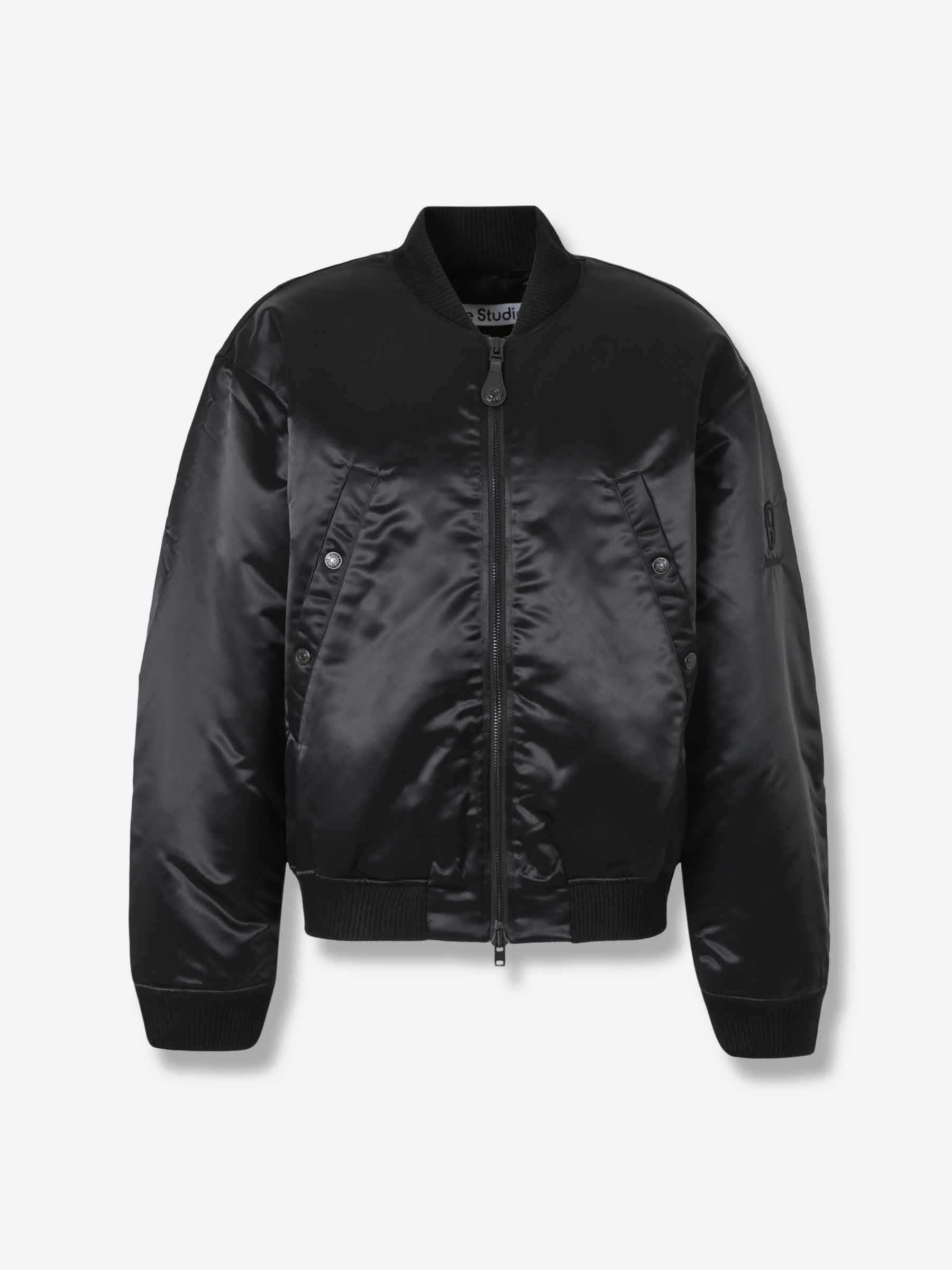 Acne Studios Hombre Barcelona Chaqueta Bomber Logogram color Negro sku 512-002674 01 - Foto 1