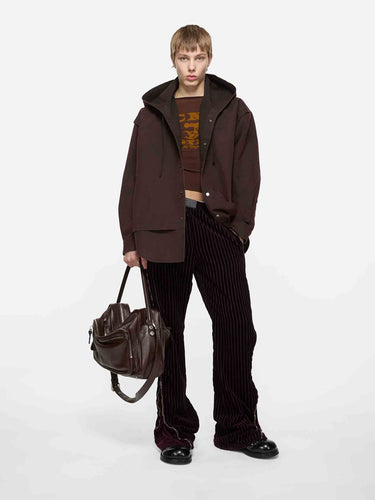 Acne Studios Hombre Barcelona Parka Capucha Capas color Berenjena sku 512-002675 01 - Foto 2