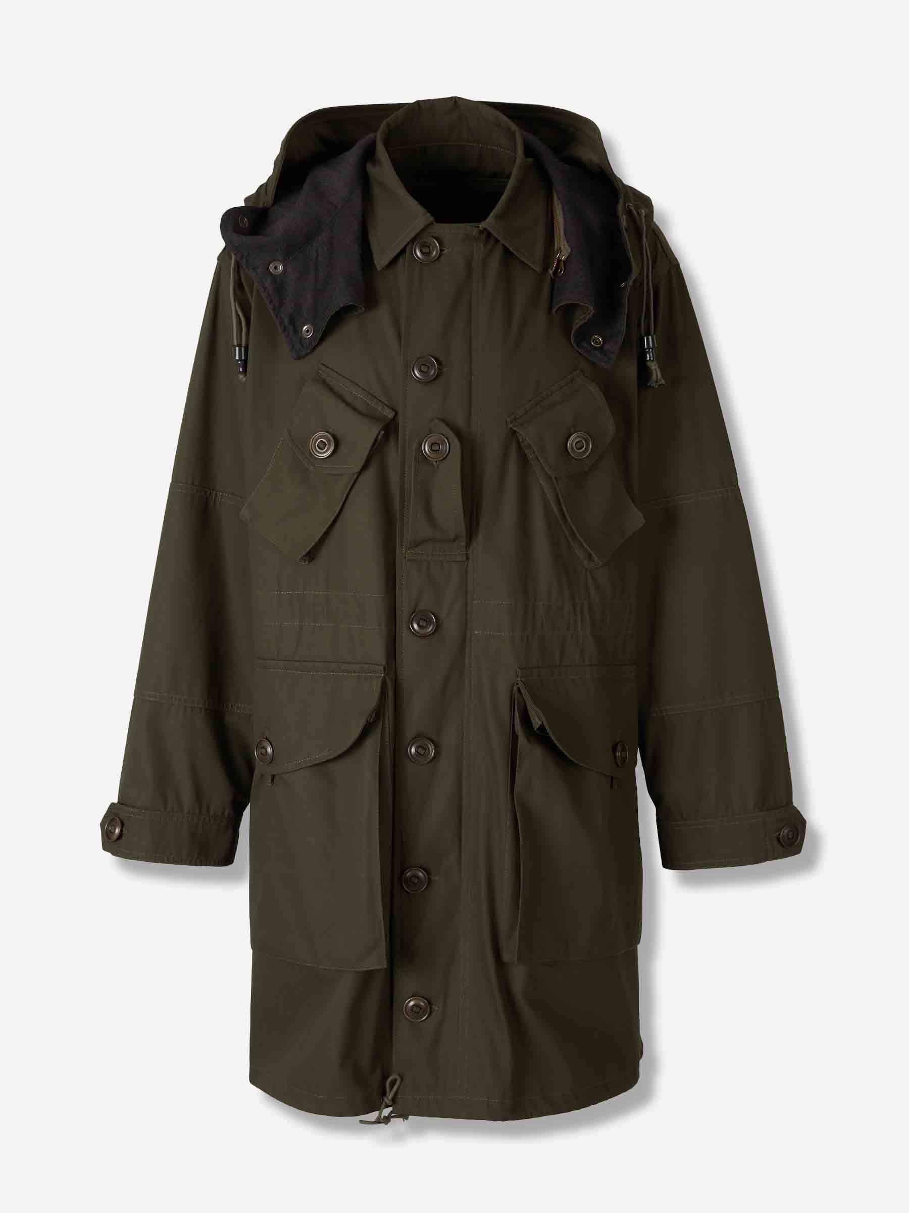 Maison Margiela Hombre Barcelona Parka Multi Bolsillos color Verde Militar sku 512-002676 01 - Foto 1