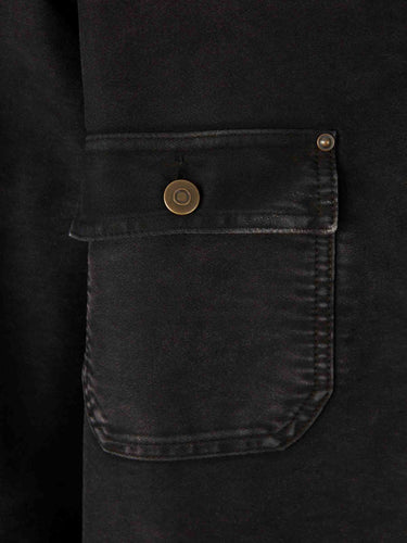 Maison Margiela Hombre Barcelona Chaqueta Sports Denim color Negro sku 512-002678 01 - Foto 4
