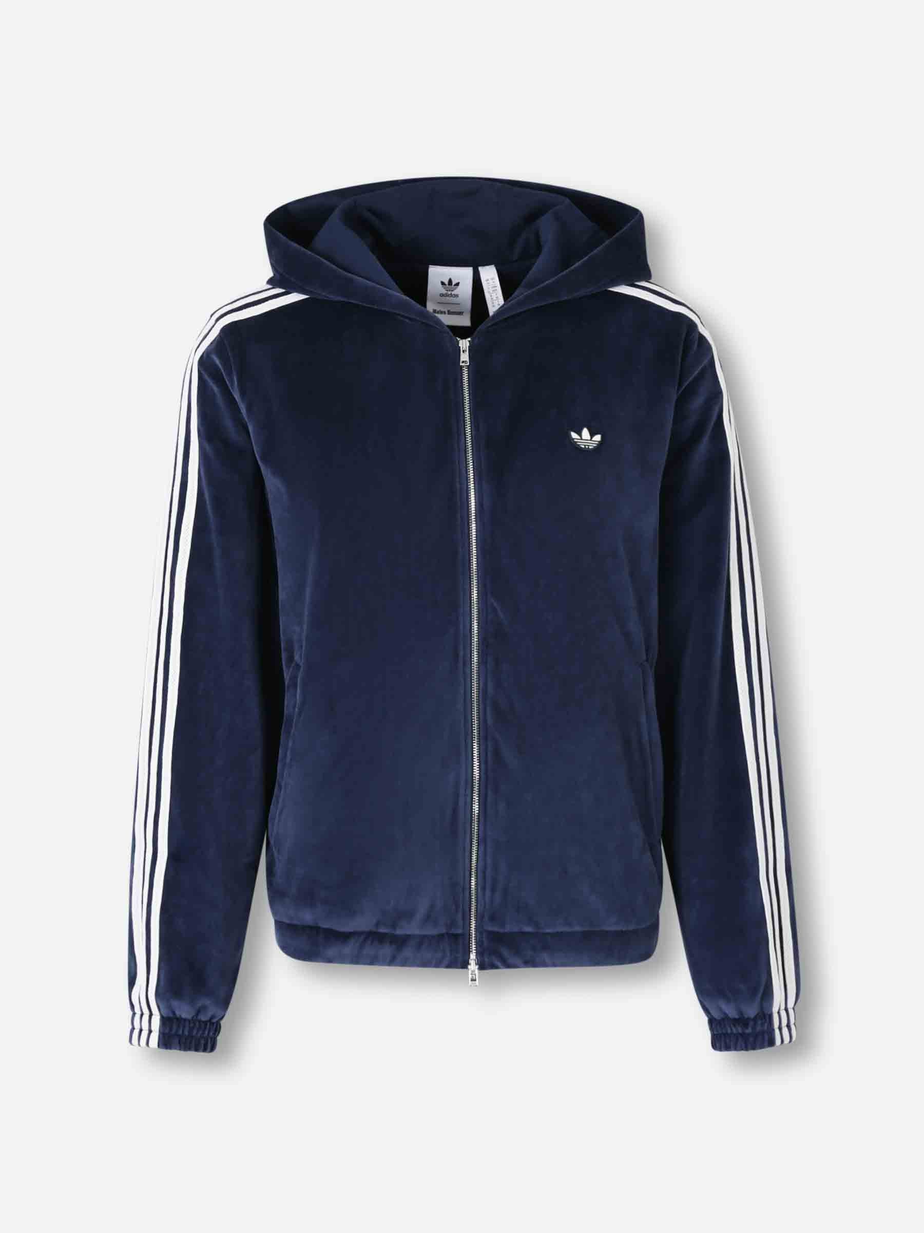 Adidas Wales Bonner Hombre Barcelona Sudadera Cremallera Capucha color Azul Marino sku 512-002680 01 - Foto 1