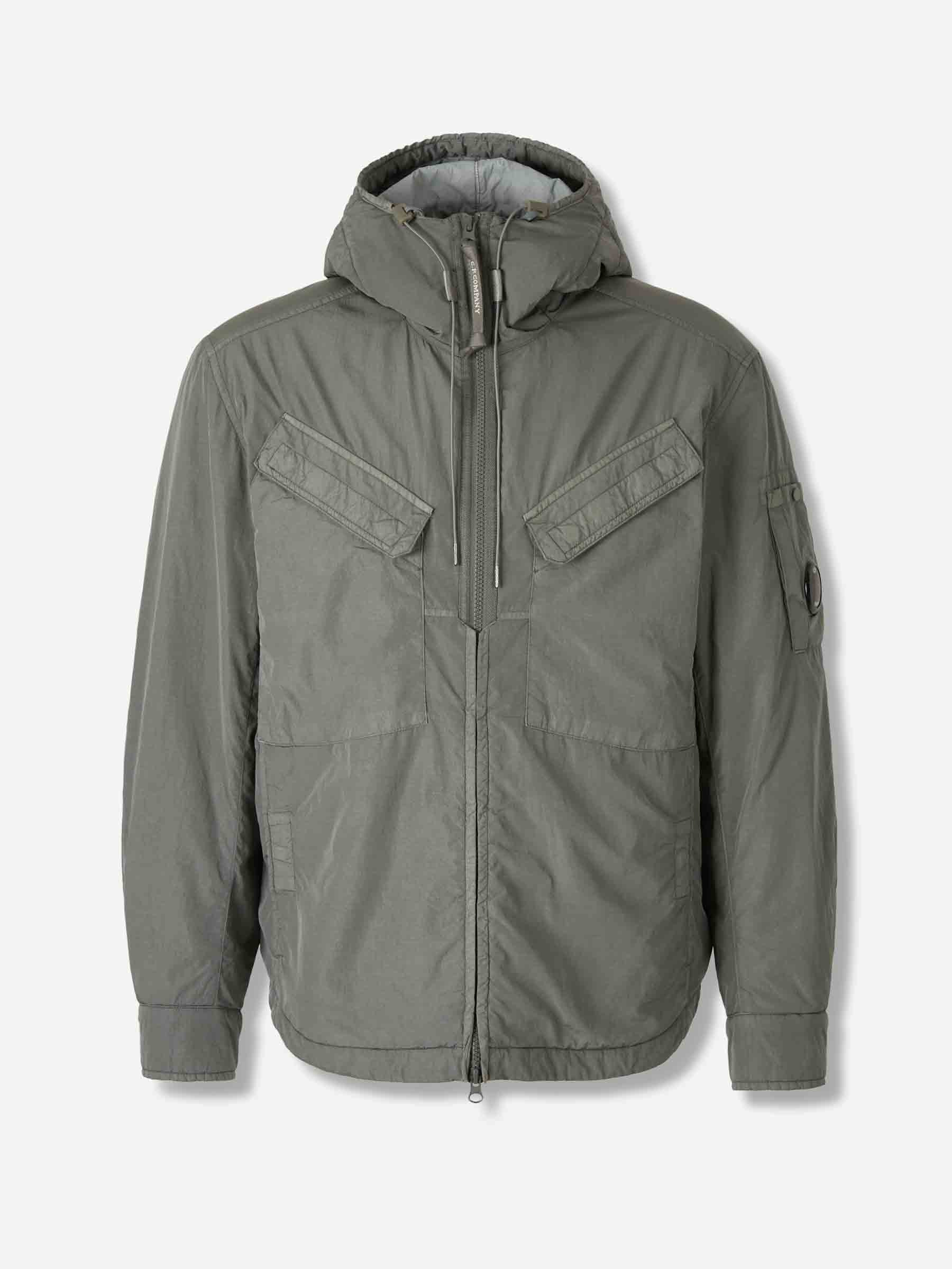 C.P. Company Hombre Barcelona Chaqueta Técnica Capucha color Verde Manzana sku 512-002688 01 - Foto 1