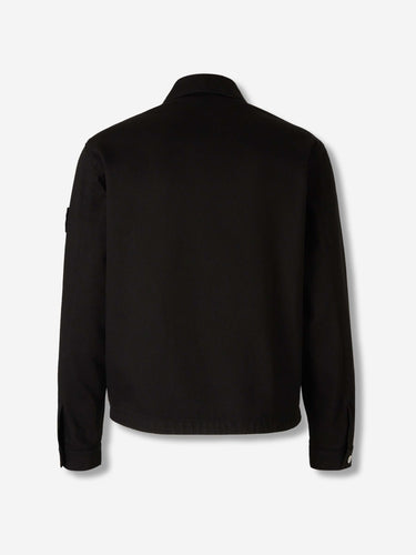 Stone Island Denim Hombre Barcelona Chaqueta Denim Bull color Negro sku 512-002690 01 - Foto 2