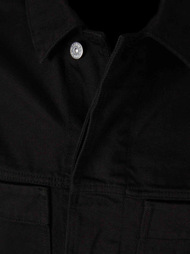Stone Island Denim Hombre Barcelona Chaqueta Denim Bull color Negro sku 512-002690 01 - Foto 3