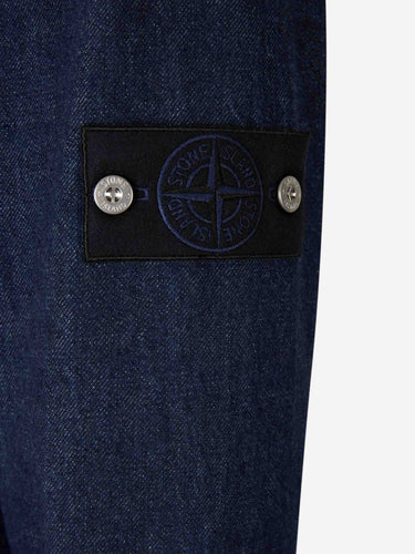 Stone Island Denim Hombre Barcelona Chaqueta Denim Indigo color Azul Denim Oscuro sku 512-002691 01 - Foto 5