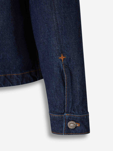 Stone Island Denim Hombre Barcelona Chaqueta Denim Indigo color Azul Denim Oscuro sku 512-002691 01 - Foto 6