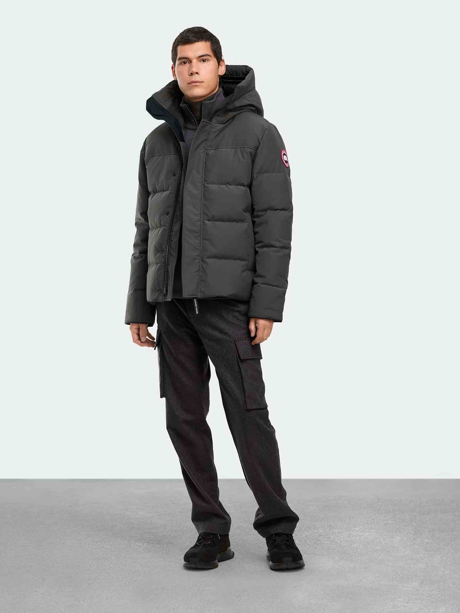 Canada Goose Hombre Barcelona Plumífero Corto MacMillan color Gris Antracita sku 512-002693 03 - Foto 2