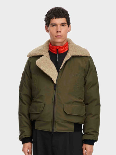 Canada Goose Hombre Barcelona Chaqueta Bomber Chilliwack color Verde Militar sku 512-002700 01 - Foto 2
