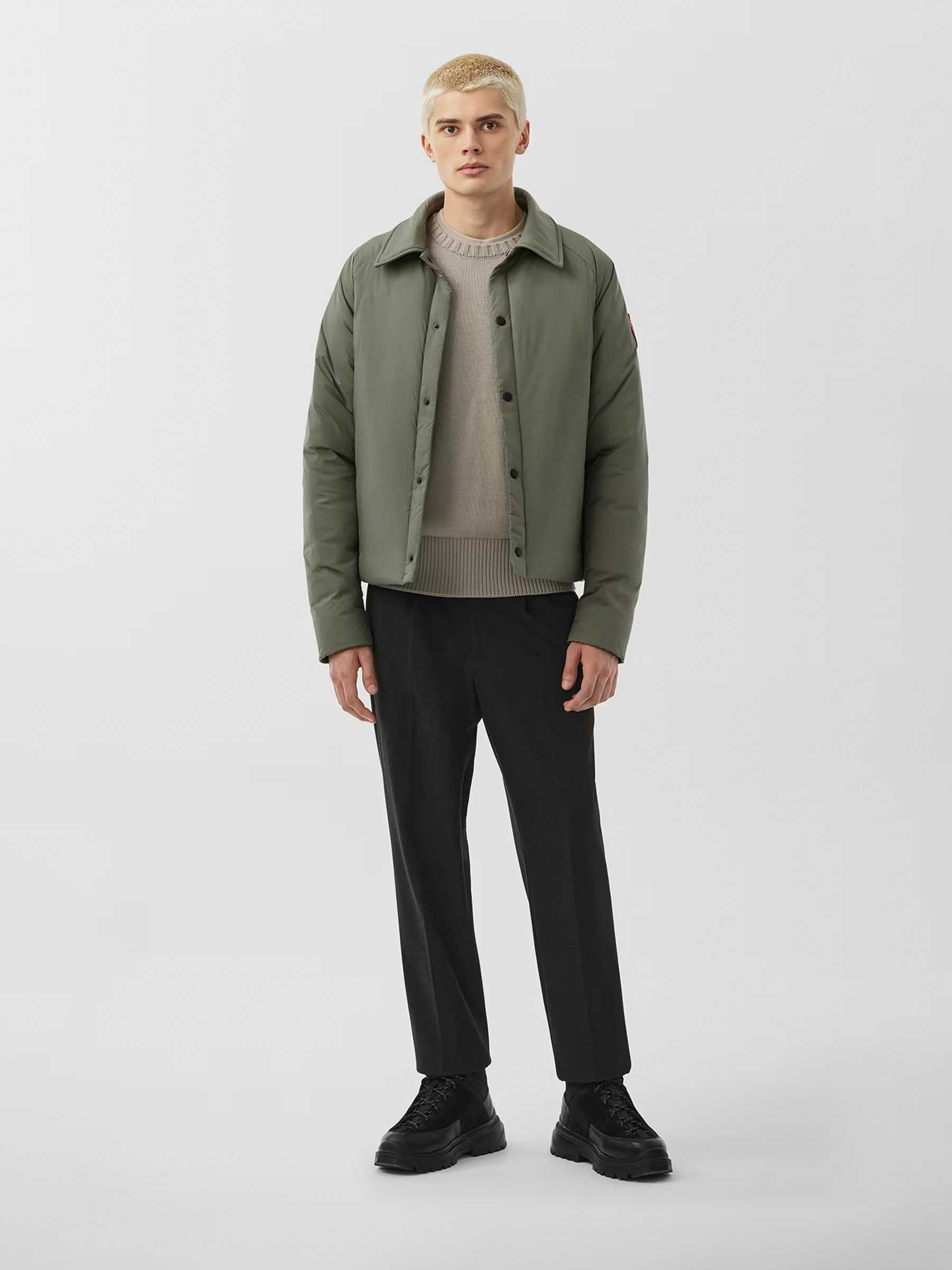 Canada Goose Hombre Barcelona Chaqueta Lodge Coach color Verde Manzana sku 512-002703 01 - Foto 2