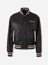 Amiri Hombre Barcelona Chaqueta Bomber Piel color Negro sku 512-002712 01 - Foto 1