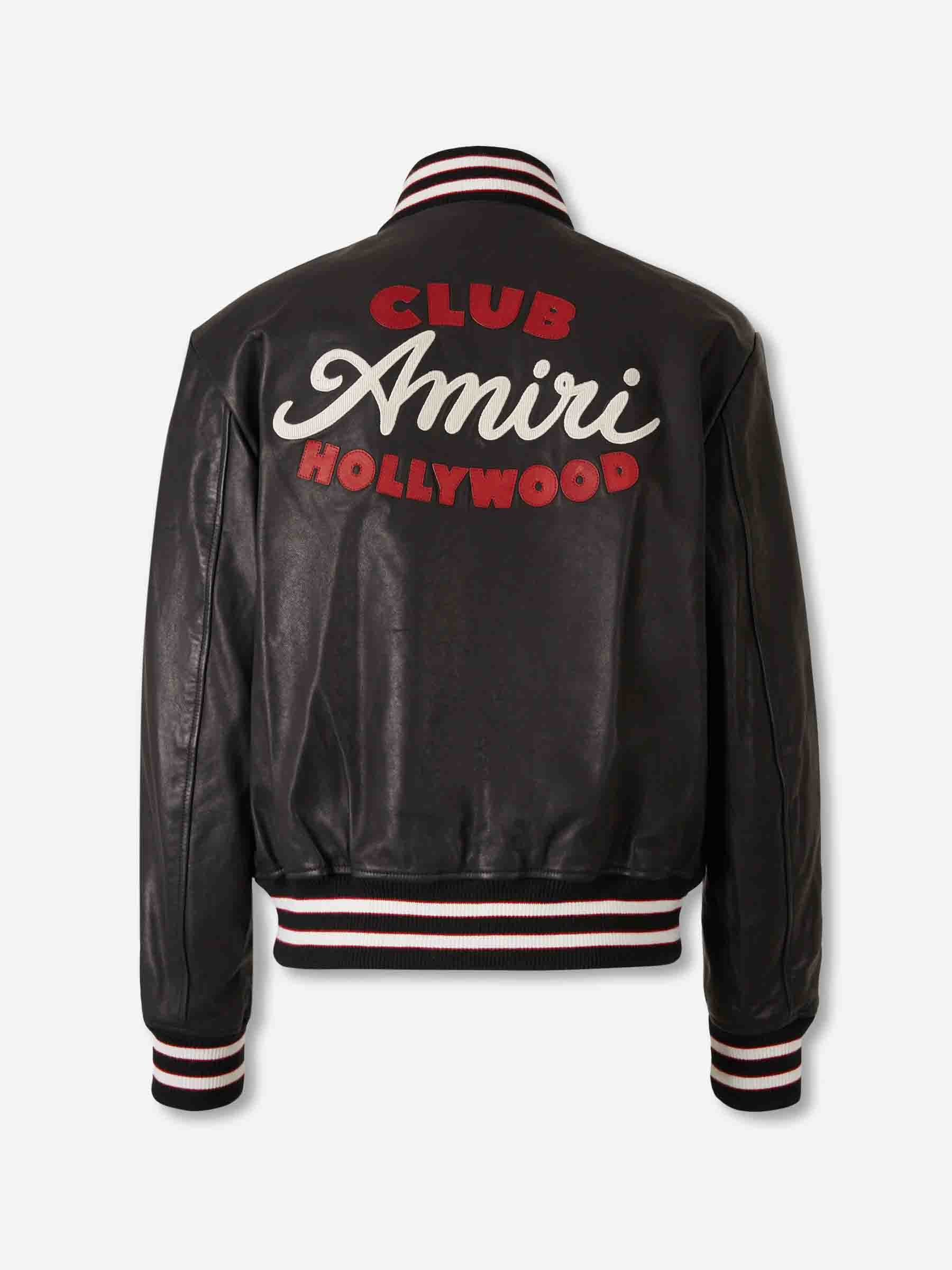 Amiri Hombre Barcelona Chaqueta Bomber Piel color Negro sku 512-002712 01 - Foto 2