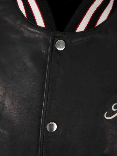 Amiri Hombre Barcelona Chaqueta Bomber Piel color Negro sku 512-002712 01 - Foto 3