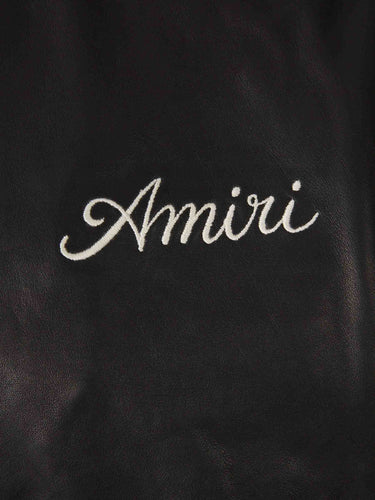Amiri Hombre Barcelona Chaqueta Bomber Piel color Negro sku 512-002712 01 - Foto 4