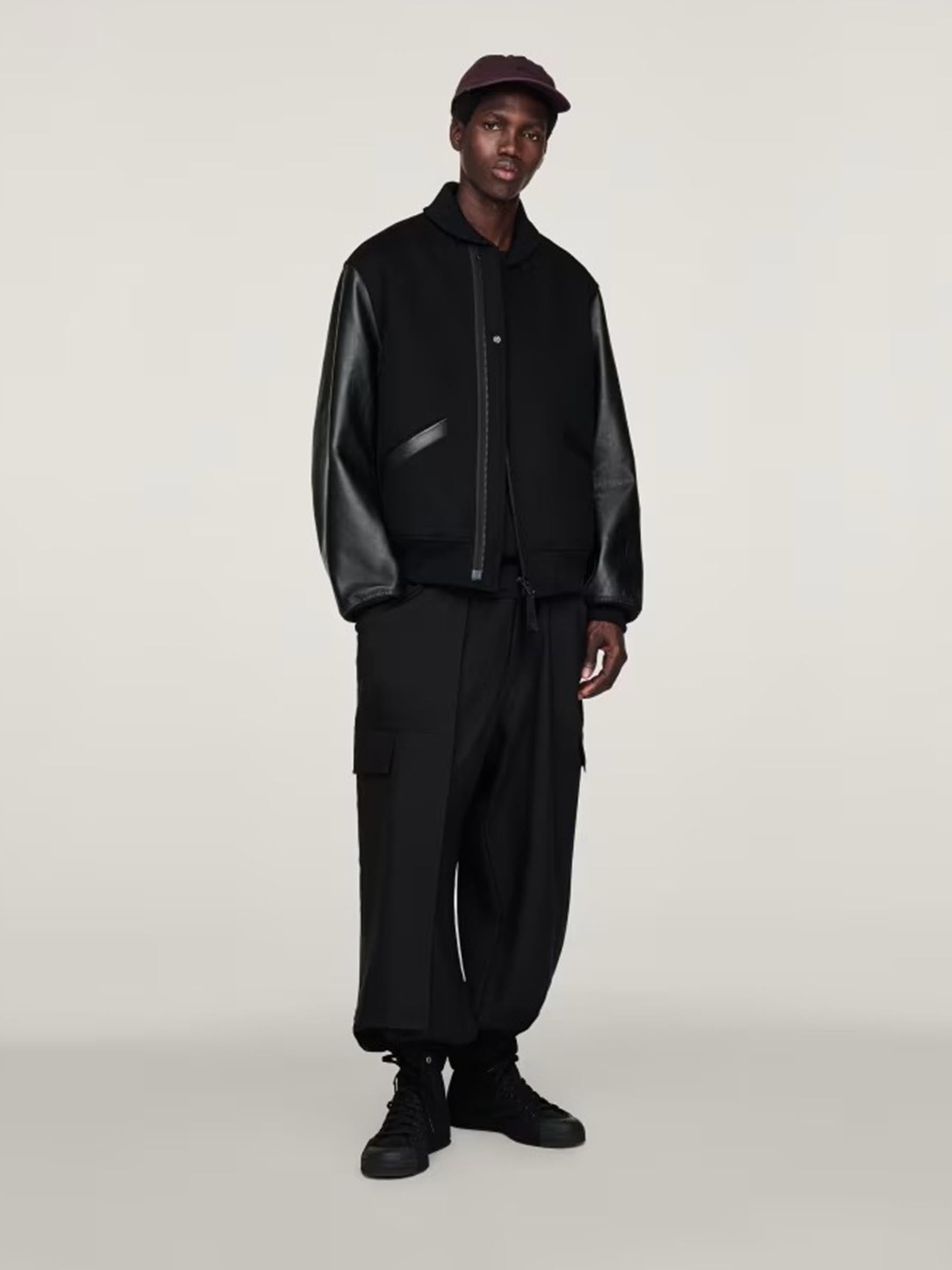 Adidas Y-3 Hombre Barcelona Chaqueta Casual Lana color Negro sku 512-002715 01 - Foto 2