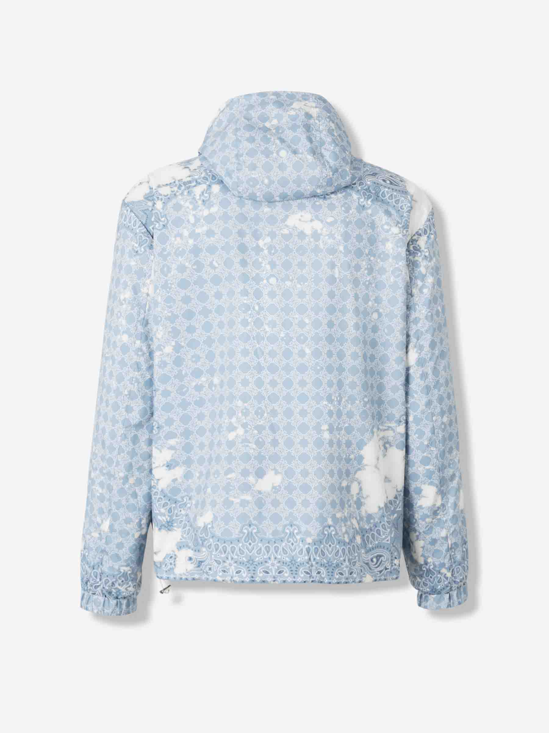 Amiri Hombre Barcelona Chaqueta Técnica Monograma color Azul Celeste sku 512-002724 01 - Foto 2