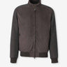 Canali Hombre Barcelona Chaqueta Piel Cremallera color Marrón Oscuro sku 512-002726 01 - Foto 1