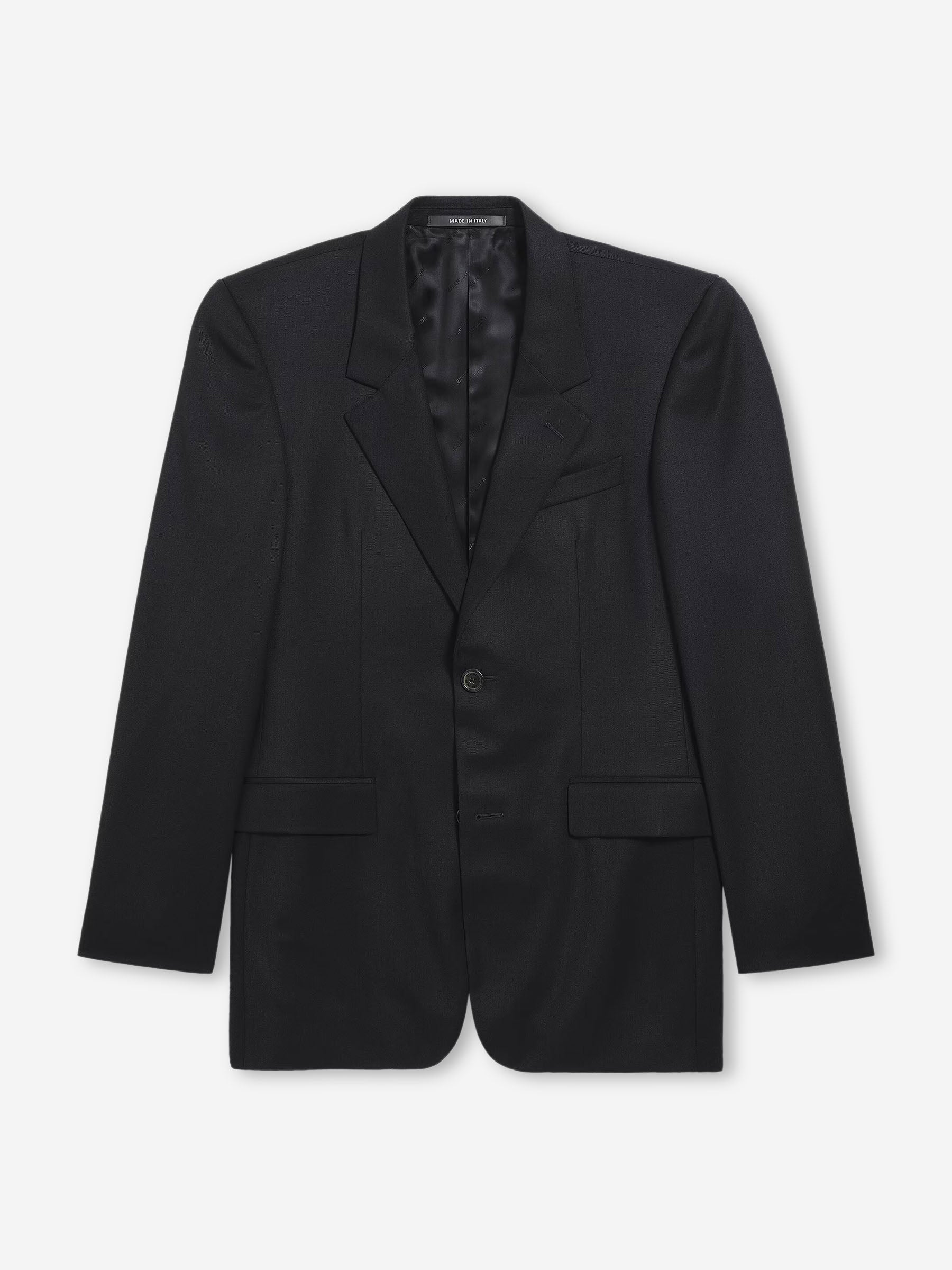 Balenciaga Hombre Barcelona Americana Recta Standard color Negro sku 512-002730 01 - Foto 1