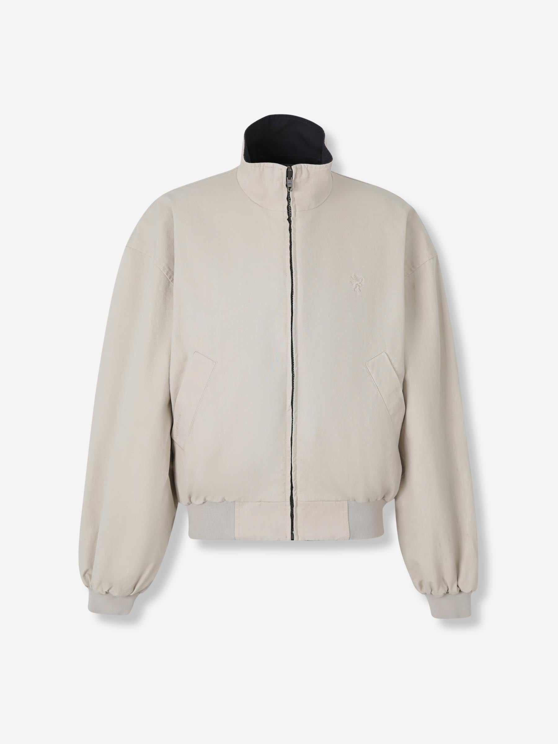 Balenciaga Hombre Barcelona Chaqueta Bomber Reversible color Blanco Y Negro sku 512-002731 01 - Foto 1